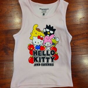 Hello Kitty & Friends Pink Kids Tank Top